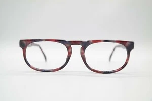 Gafas vintage Stepper SI 112 marrón rojizo violeta ovaladas montura NOS - Imagen 1 de 6