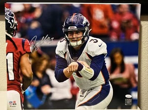 Drew Lock Signed Denver Broncos 16x20 Photo JSA - Picture 1 of 4