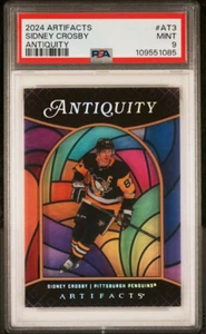 2024-25 Upper Deck Artifacts - Antiquity Sidney Crosby #AT-3 PSA 9 - Picture 1 of 2