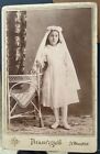 Antique Photo First Communion Girl Quebec Canada Early 1900S