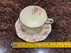 Foley China Eb Floral Chintz Pattern Fine Bone China Tea Cup And Saucer