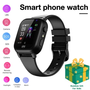 Kids Tracker Smart Watch GSM SIM SOS Call Phone Game Watches Boys Girls Gift NEW - Picture 1 of 17