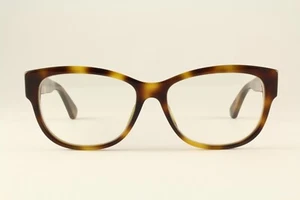 Raro Auténtico Gucci GG 0098O 002 Tortuga 53mm Gafas Marcos Italia RX-able - Imagen 1 de 5