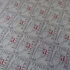 FEUILLE SHEET TIMBRE TABLEAU TYPOGRAPHIE N°2407 x25 1986 NEUF ** LUXE MNH 