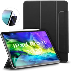 ESR Rebound Magnetic Trifold Smart Case - iPad Pro 11" 2018 and 2020 Black - Picture 1 of 8