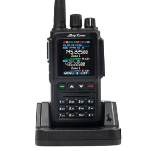 AnyTone AT-D168UV DMR Radio Handheld Portable Ham Radio with VHF/UHF Dual Band - Picture 1 of 6