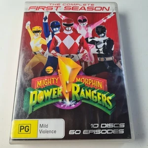 Mighty Morphin Power Rangers The Complete First Season DVD 10Disc 60 Episode R4 - Picture 1 of 12