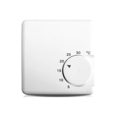 Termostato elettronico analogico selett. rotante 5 – 30 gradi caldo freddo 230V - Immagine 1 di 3