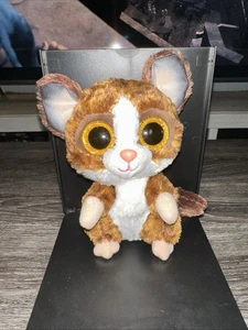 Peluche Ty Beanie Boos BINKY Marrón Galago Bush Bebé - Imagen 1 de 1