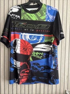 Tech 3 Monster energy 2018 Motor Sport Size large Men’s T-shirt - Picture 1 of 2