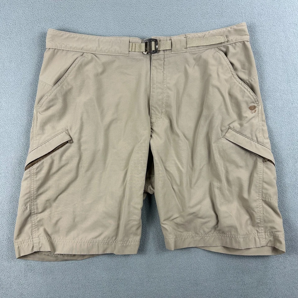 Shorts Mountain Hardwear Masculino 36 Marrom Cinto Nylon Curto para Caminhadas ao Ar Livre - Imagem 1 de 4