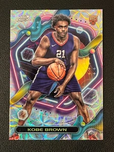Kobe Brown 2023-24 Topps Cosmic Chrome Rookie Nucleus Refractor Clippers - Picture 1 of 1