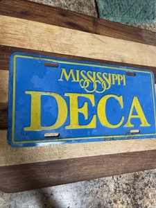 Mississippi DECA Car Tag License Metal - Picture 1 of 2