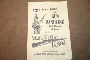 Original Vintage Guide for Trainer Rifle from Parris MFG Co Savannah, Tennessee - Picture 1 of 6