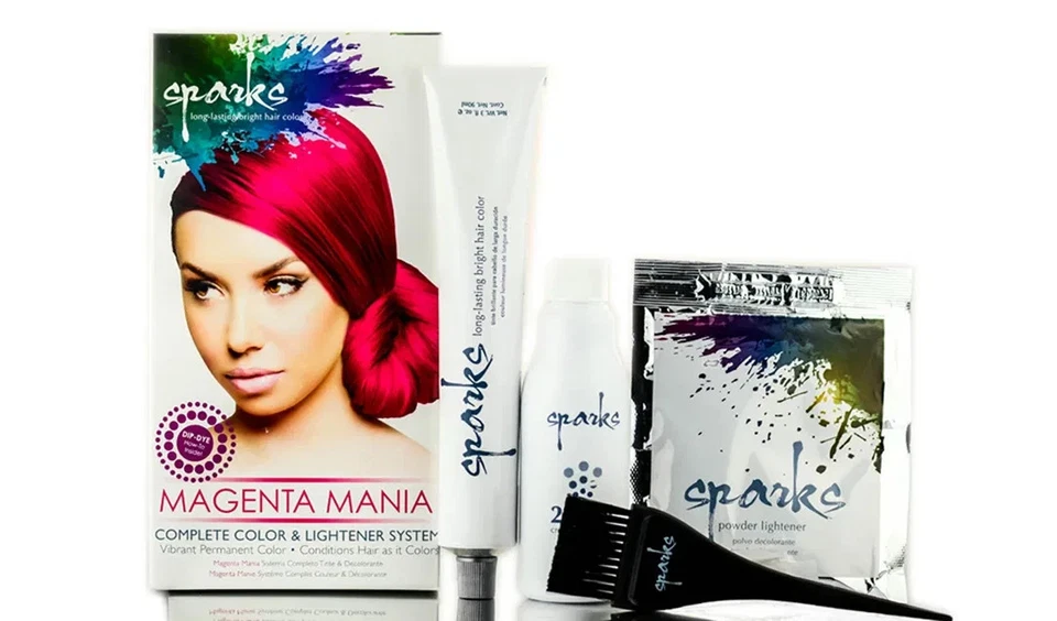 Sistema de color y aclarador Sparks - Opción: Magenta Mania Foto 1 de 1
