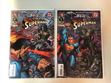 The Darkness Superman (2005) #1 & 2 (NM) Complete Set Tyler Kirkham art DC Image