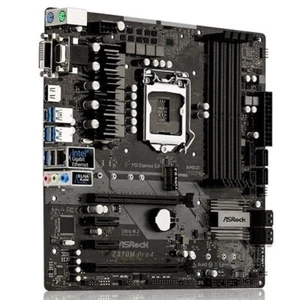 Original ASRock Z370M PRO4 LGA 1151 DDR4 Intel Z370 Motherboard USB3.1 VGA DVI - Bild 1 von 4