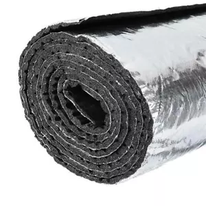 200 * 50 cm fibra di vetro auto cofano motore isolamento acustico cappa tappetini insonorizzanti - Foto 1 di 12