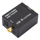 Digital to Analog Audio Converter Optical Fiber Toslink Coaxial Converter to -lk