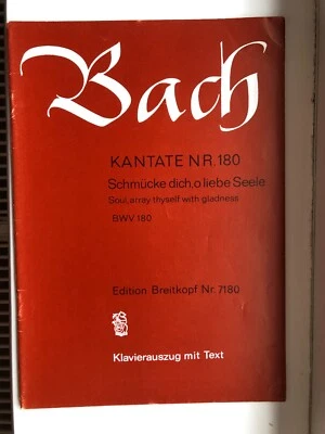 JS Bach: Cantata BWV 180: Schmücke dich, o liebe Seele - Image 1 of 3