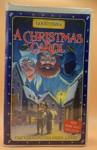 A Christmas Carol VHS 1995 Clamshell Animated Good Times **Buy 2 Get 1 Free** - Imagen 1 de 3