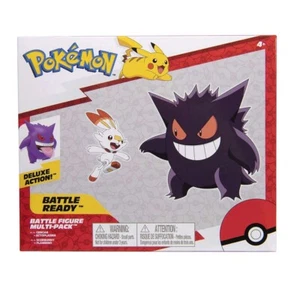 jazwares pokemon battle figures Gengar & Scorbunny Amazon Exclusive  - Picture 1 of 3
