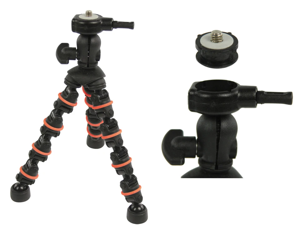 Tischstativ mit Schnellwechselplatte / 5 Glieder / Rutschfest / Arretierbar - Bild 1 von 1