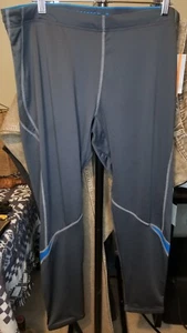 Men's Hind Gray Running Spandex Tights Compression Athleticwear Pants Size XL - Picture 1 of 8
