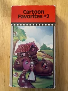 CARTOON FAVORITES #2-VHS--8 Cartoon Classics--Video Treasures OOP - Imagen 1 de 6
