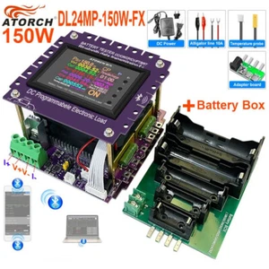 150W 25A BLUETOOTH DC POWER, USB TESTER,ELECTRONIC LOAD-BATTERY CAPACITY MONITOR - Picture 1 of 5