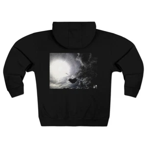 "A View Out Into The Periphery" by Zenster - Unisex Premium Full Zip Hoodie - Picture 1 of 25