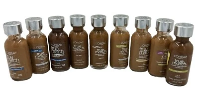 L'Oreal-True Match-Super Blendable Foundation Mixed Lot of 9 Expired 2021 - Image 1 of 2