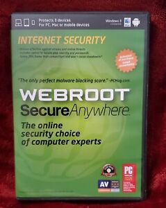 Webroot Software SecureAnywhere Internet Security Plus 2013 for PC, Mac (3 Devic