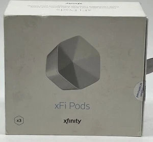 Xfinity Comcast xFi Pods WiFi Network Extender - 1st Generation White 3 Pack - Picture 1 of 3