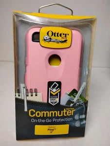 OtterBox COMMUTER SERIES Case for Google Pixel 5 - Rosmarine Way (Pink) - Picture 1 of 6