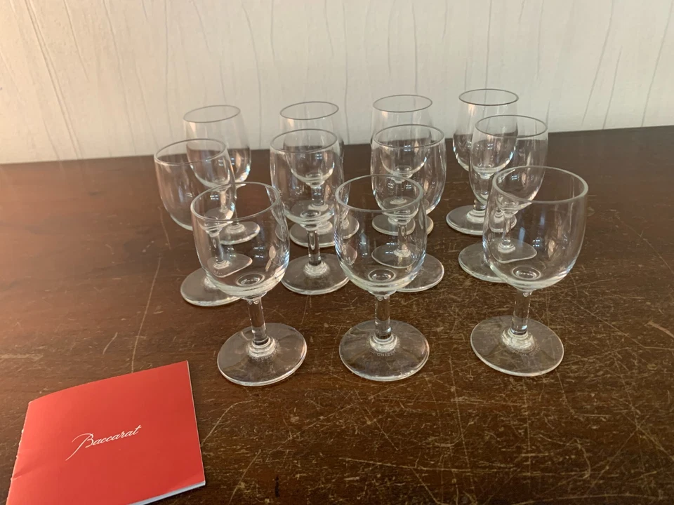 9 Bicchieri Liquore Modello Perfection IN Cristallo Di Baccarat ( Costo Un - Immagine 1 di 4