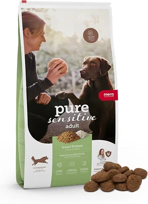 MERA PURE SENSITIVE HUNDEFUTTER TROCKENFUTTER INSEKTEN PROTEIN HUNDE 4 Kg - Bild 1 von 4