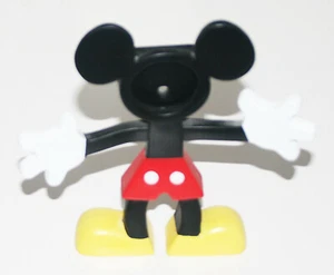 MICKEY MOUSE FLEXIBLE PICTURE HOLDER 6"X5.5" HEAD PHOTO BENDABLE GUMBY STYLE - Picture 1 of 1