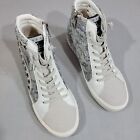 Vintage Havana Sneakers Womens 9 Dayna Snake/White Star Studded High Top Lace Up