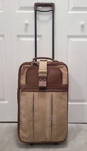 Vintage Marley Hodgson The Original NO 51 GHURKA Traveler I 22" Wheeled Luggage. - Picture 1 of 8