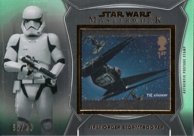 Star Wars Masterwork 2021, Stormtrooper Postage Stamp Card SC-ST #65/99 - Image 1 of 2