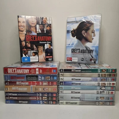 Grey's Anatomy Complete Seasons 1-17 DVD Region 4 PAL (Season 16 + 17 Sealed) - image 1 of 4