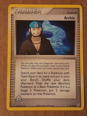 Pokemon Archie 71/95 Team Magma Team Aqua NM See Pictures - Image 1 of 2