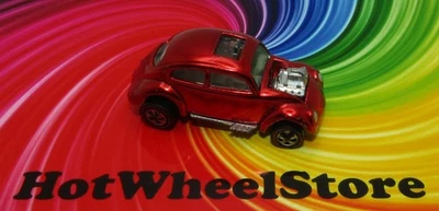 Original  1968  HOT WHEELS    REDLINE   Red  CUSTOM VOLKSWAGEN  NICE! DIS-112925 - Image 1 of 4