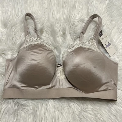 Cacique 40DD современный слегка с подкладкой балконет длинная линия декоративное кружево новый - Изображение 1 из 4