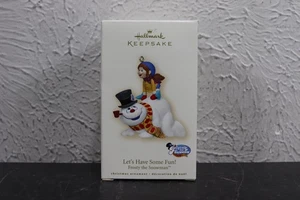 Hallmark Keepsake 2007 Ornament Frosty the Snowman Let's Have Some Fun - Picture 1 of 3