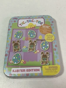 ¡Celebra! TIC-TAC-TOE Edición Pascua. Mini lata magnética de actividad. NUEVO. - Imagen 1 de 7