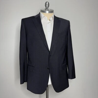 Brooks Brothers Blazer Sport Coat 46R Mens Solid Gray Regent Fit - Image 1 of 4