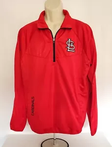 G-III sports by Carl Banks St Louis Cardinals 1/4 zip Jacket Women's Medium - Picture 1 of 10