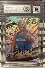 HULK HOGAN 2022 WWE Panini Signed Revolution Card #107 BECKETT Authentic Auto 10